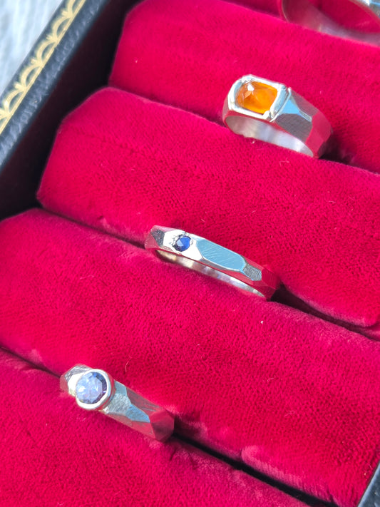 FAZETA Sapphire Cab band