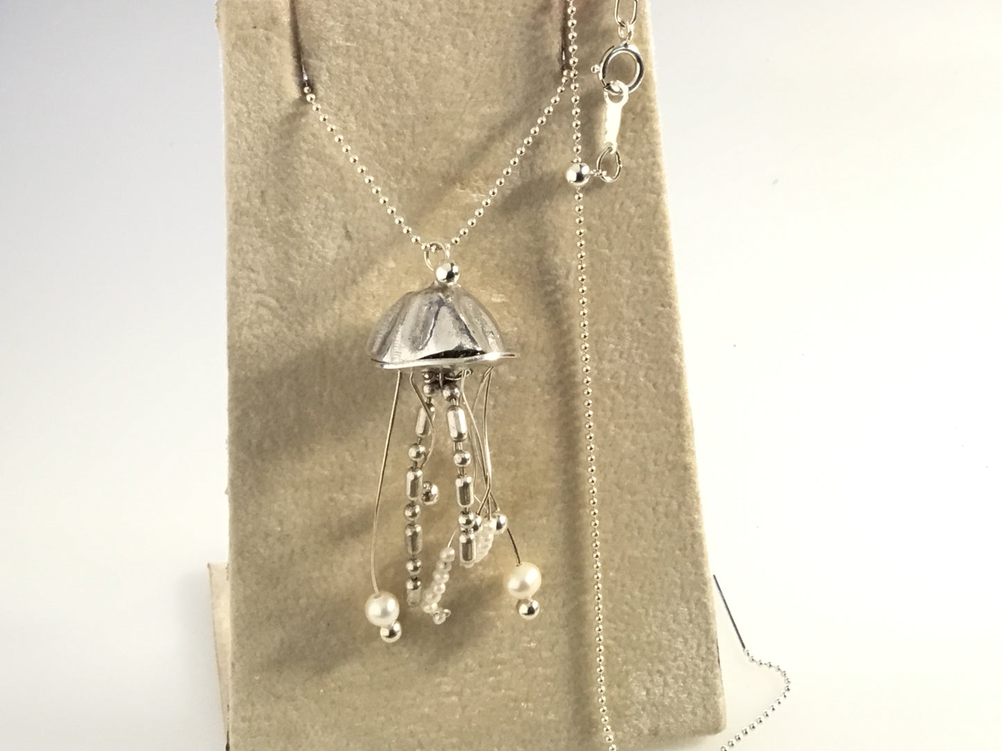 Natural river pearls