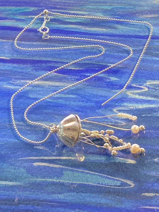 Natural river pearls