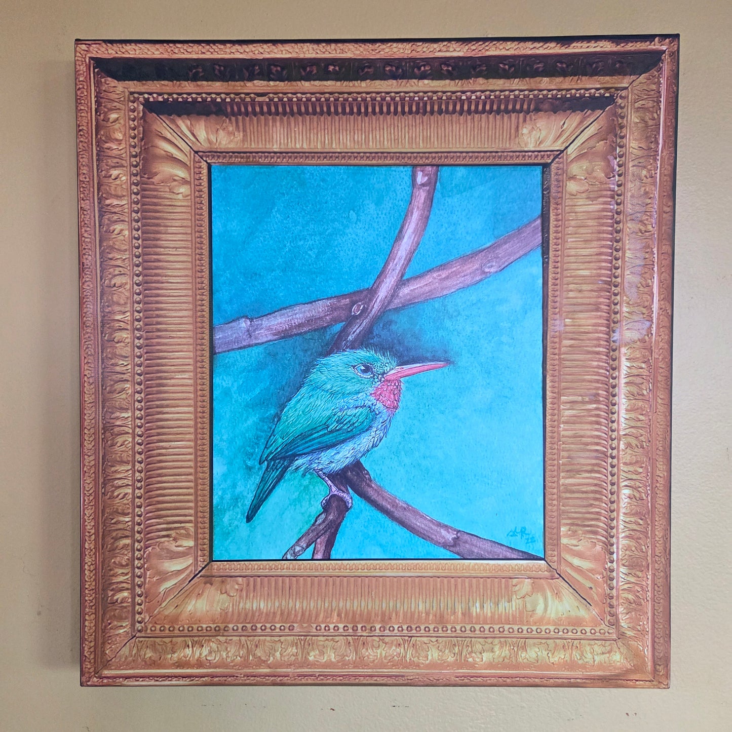 "Mi San Pedrito" Mounted Canvas