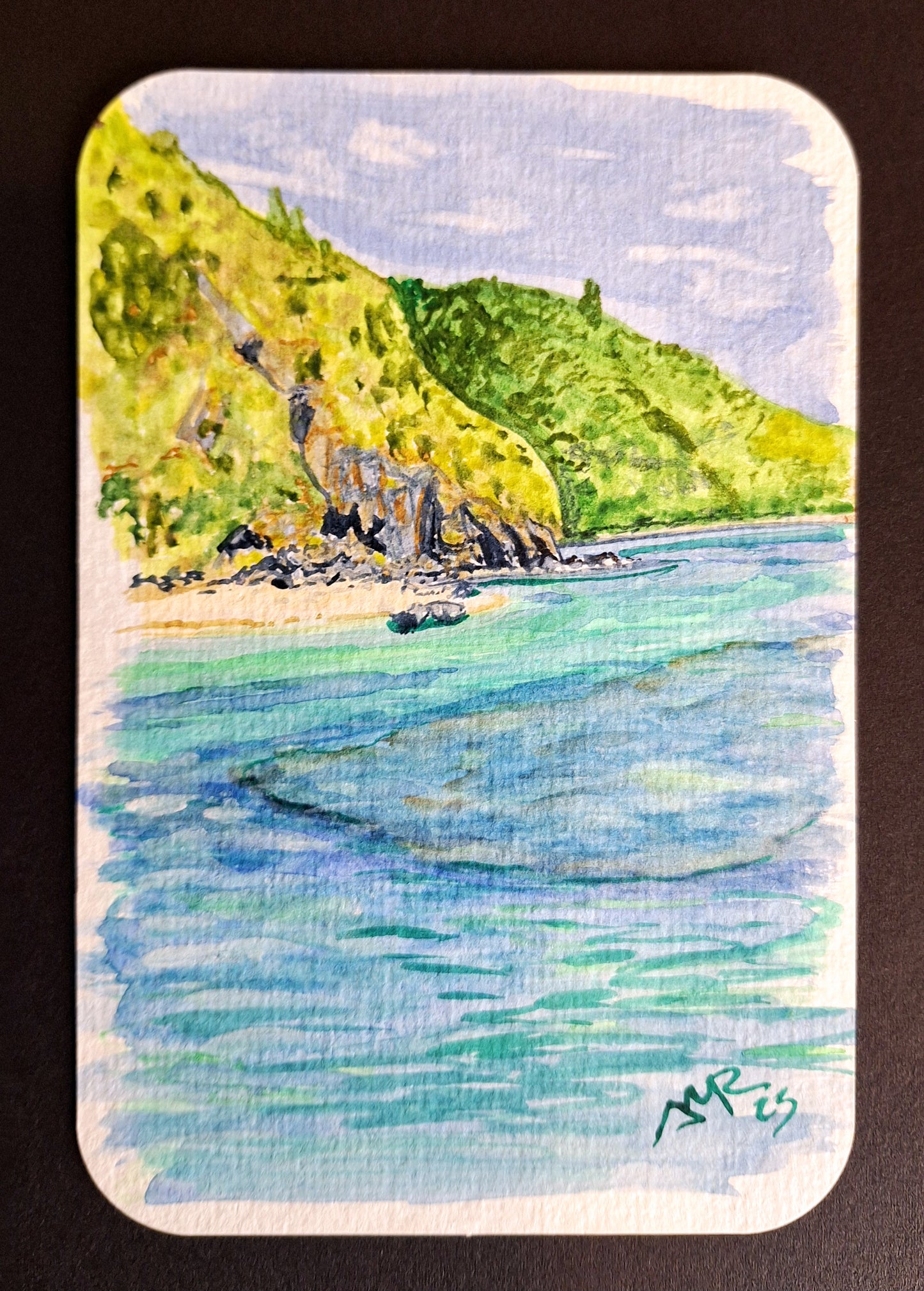 Playa en Vírgen Gorda