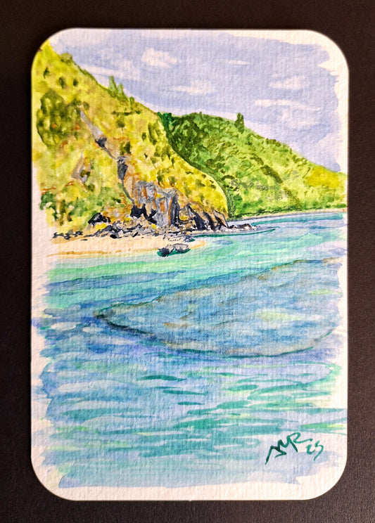Playa en Vírgen Gorda
