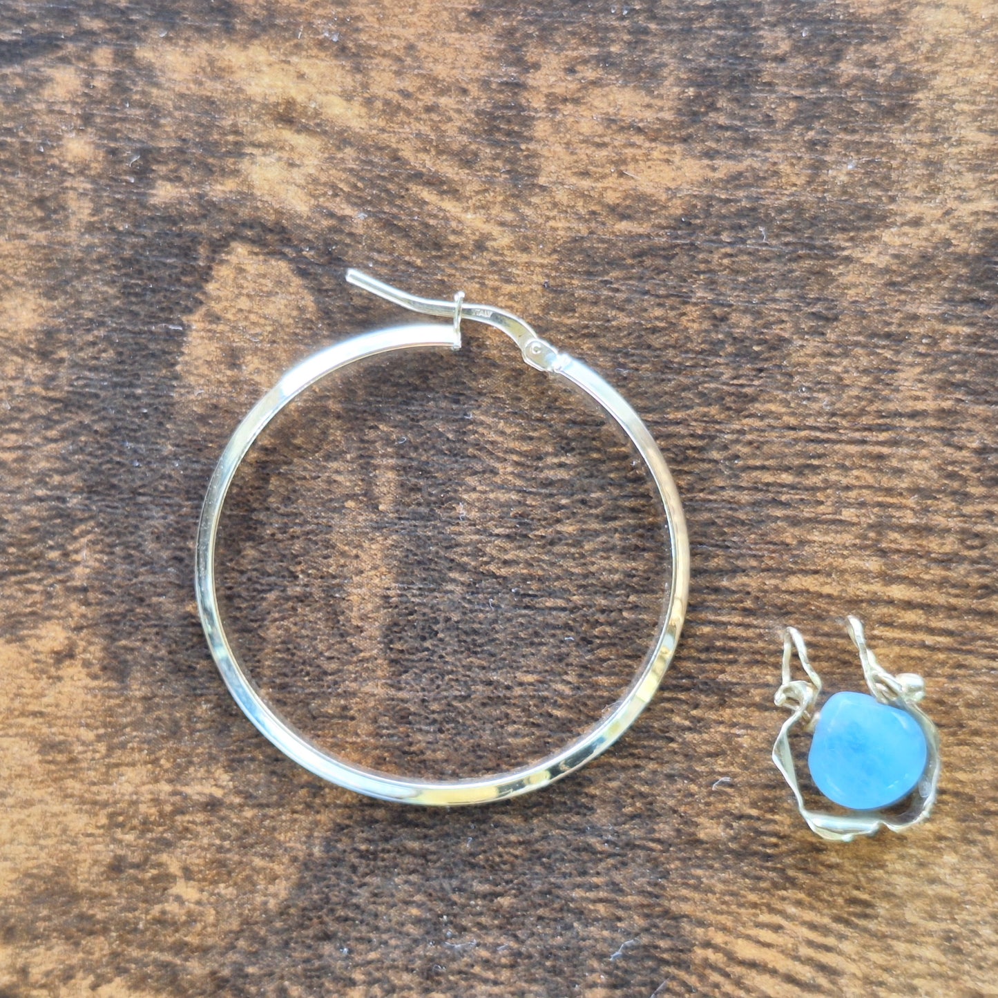 Aquamarine Earring