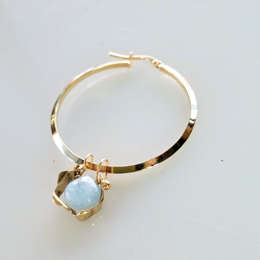Aquamarine Earring