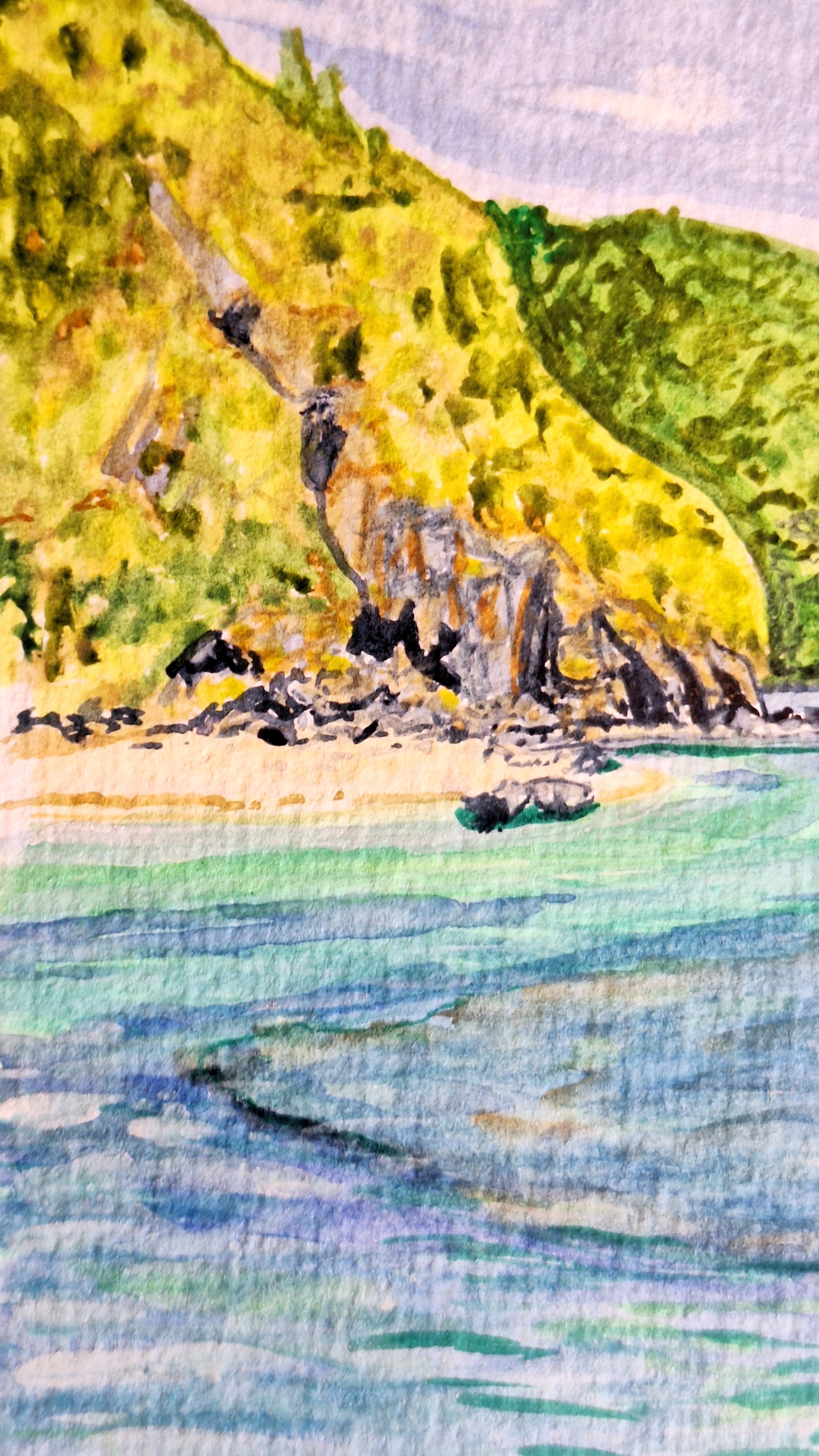 Playa en Vírgen Gorda